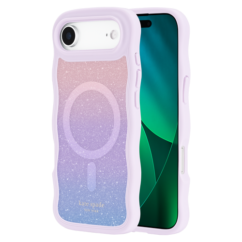 Kate Spade - Wavy Magsafe Case for Apple iPhone Air - Opal Glitter