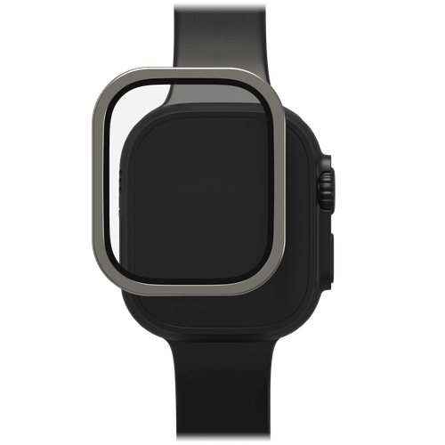 Zagg - Invisibleshield Xtr4 Screen Protector for Apple Watch Ultra 49mm - Titanium