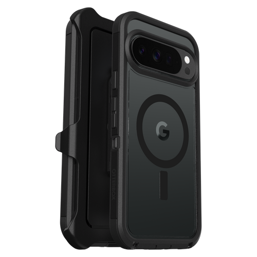 Otterbox - Defender Xt Pro Clear Holster for Google Pixel 10 Pro XL - Black