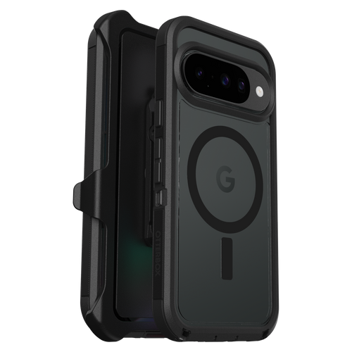 Otterbox - Defender Xt Pro Clear Holster for Google Pixel 10 / Pixel 10 Pro - Black