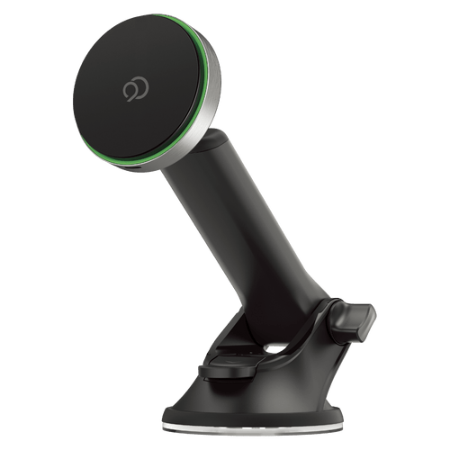 Nimbus9 - Qi2 Wireless Charging Magnetic Phone Mount Windshield / Dash - Brushed Gray