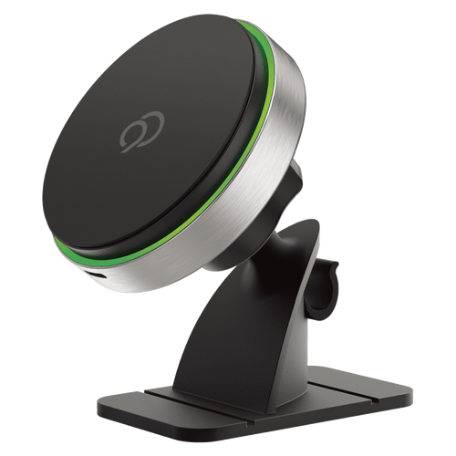 Nimbus9 - Qi2 Wireless Charging Magnetic Phone Mount Kit - Brushed Gray
