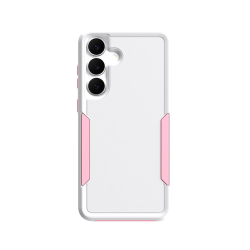 CLICK Impact Series Galaxy S25 FE Case - White & Pink