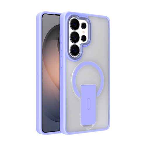 CLICK Latch Series Galaxy S26 Ultra Case - Clear Purple