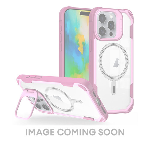 CLICK Fusion MagSafe Series iPhone 16 Case - Pink