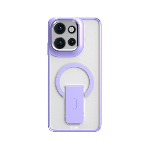 CLICK Latch Series Moto G Play 2026 / G 5G 2026 / G 5G 2025 Case - Clear Purple