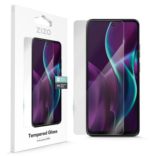 ZIZO TEMPERED GLASS Screen Protector for Moto G Play 2026 / G 5G 2026 / G 5G 2025 - Clear