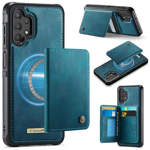 Samsung Galaxy A13 5G CaseMe Me80 Series Detachable Wallet Magnetic RFID Vegan Leather Phone Case - Green