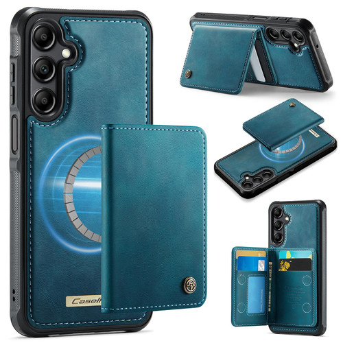 Samsung Galaxy A14 5G CaseMe Me80 Series Detachable Wallet Magnetic RFID Vegan Leather Phone Case - Green