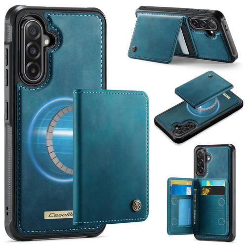 Samsung Galaxy A56 5G CaseMe Me80 Series Detachable Wallet Magnetic RFID Vegan Leather Phone Case - Green