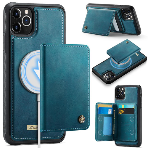 iPhone 11 Pro Max CaseMe Me80 Series Detachable Wallet Magnetic RFID Vegan Leather Phone Case - Green