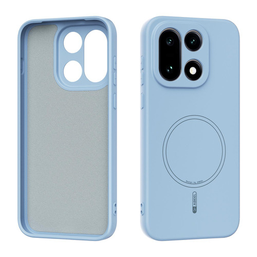 OnePlus 15 ABEEL Skin-friendly Feel Magsafe Liquid Silicone Phone Case - Sky Blue