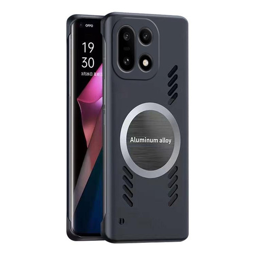 OnePlus 15 All-inclusive Lens Frameless Graphene Cooling Phone Case - Black