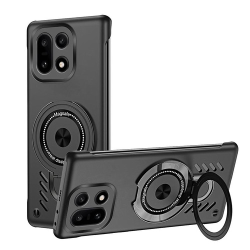 OnePlus 15 Ice Sense Series Graphene Cooling MagSafe Holder Phone Case - Black