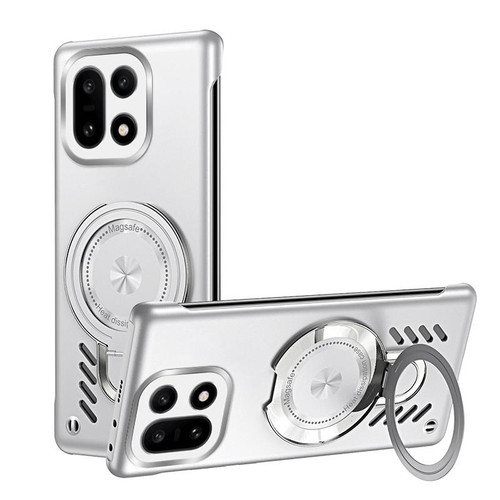 OnePlus 15 Ice Sense Series Graphene Cooling MagSafe Holder Phone Case - Silver