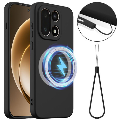 OnePlus 15 Shockproof Silicone Magsafe Phone Case - Black