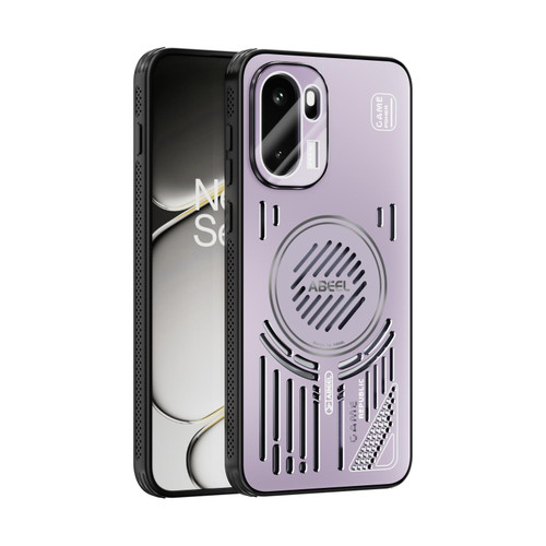 OnePlus 15R ABEEL Ice Fox Series Magsafe Heat Sink Cooling Phone Case - Pink Purple