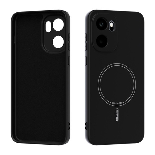 OnePlus 15R ABEEL Skin-friendly Feel Magsafe Liquid Silicone Phone Case - Black