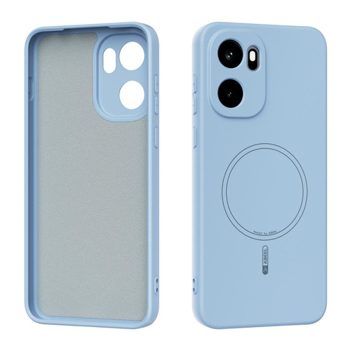 OnePlus 15R ABEEL Skin-friendly Feel Magsafe Liquid Silicone Phone Case - Sky Blue