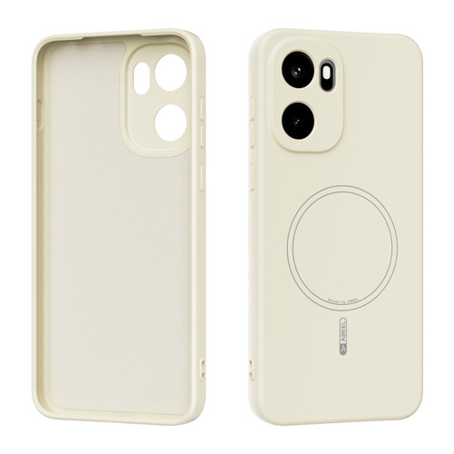 OnePlus 15R ABEEL Skin-friendly Feel Magsafe Liquid Silicone Phone Case - Yellow