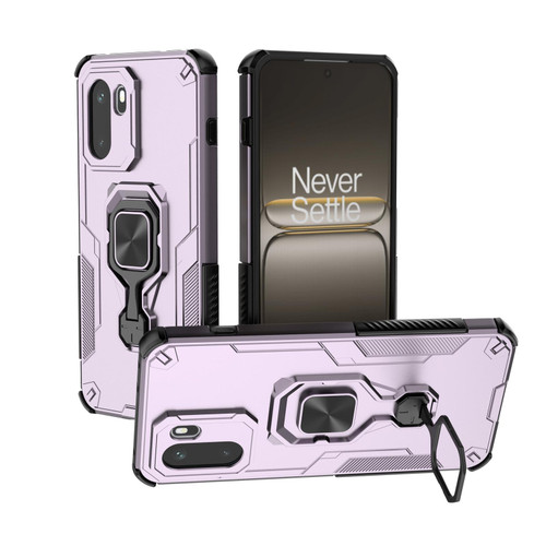 OnePlus 15R Metal Kickstand TPU Hybrid PC Phone Case - Purple