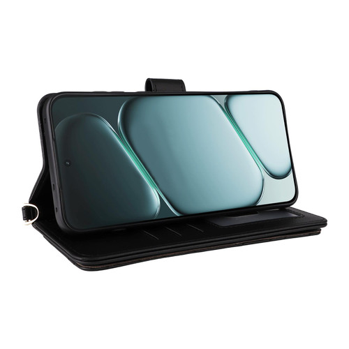 【グローバル版】OnePlus 15R 12/256 ブラック 純正ケース付き OnePlus 15R Multifunctional 6-Card Slots Leather Phone Case with
