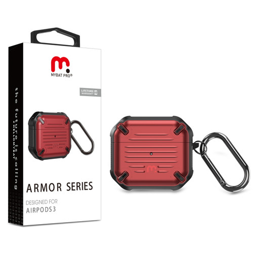 MyBat Pro Armor Series Case for Apple AirPods 3 - Red