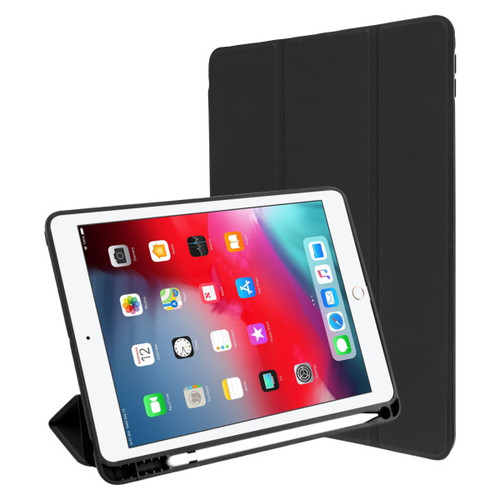 MyBat Slim Fit Smart MyJacket with Trifold Stand for Apple iPad 9.7 (2017) (A1822,A1823) / iPad 9.7 (2018) (A1954,A1893) - Black