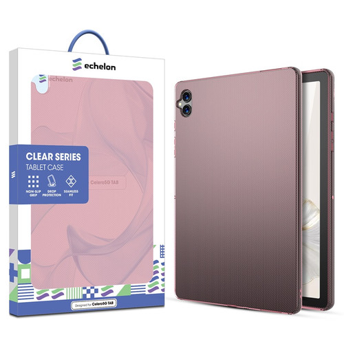 Echelon Clear Series for Boost Celero5G TAB - Pink