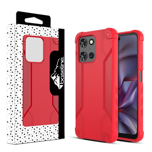 Baseline Tactile Series Case for Motorola Moto G 5G (2026) / Moto G Play (2026) / Moto G 5G (2025) - Red