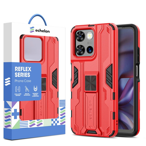 Echelon Reflex Series Case w Kickstand for Motorola Moto G 5G (2026) / Moto G Play (2026) / Moto G 5G (2025) - Red