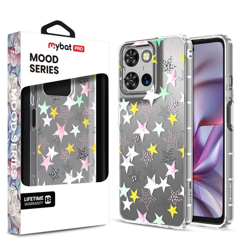MyBat Pro Mood Series Case (with Diamonds) for Motorola Moto G 5G (2026) / Moto G Play (2026) / Moto G 5G (2025) - Starstruck
