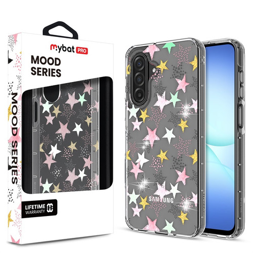 MyBat Pro Mood Series Case (with Diamonds) for Samsung Galaxy A17 5G / Galaxy A16 5G - Starstruck