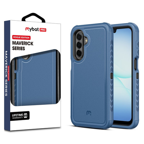 MyBat Pro Maverick Series Rogue Edition Case for Samsung Galaxy A17 5G - Blue