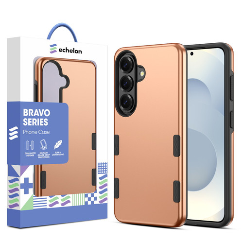 Echelon Bravo Series Case for Samsung Galaxy S26 - Rose Gold