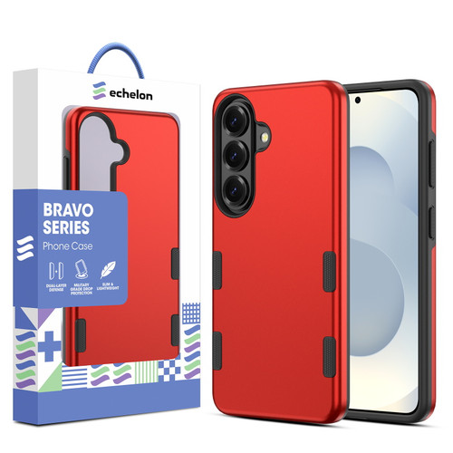 Echelon Bravo Series Case for Samsung Galaxy S26 - Red