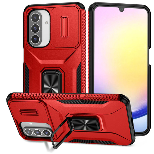 Samsung Galaxy A17 5G / A26 5G Sliding Camshield Holder Phone Case - Red
