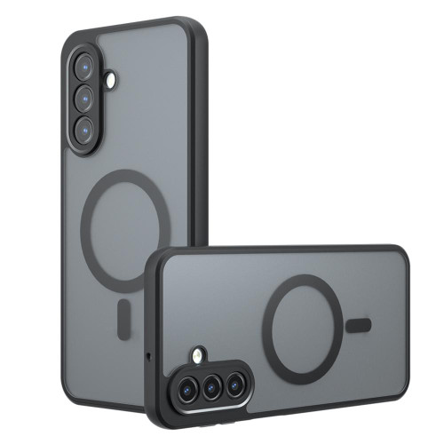 Samsung Galaxy A17 5G Armor MagSafe PC Hybrid TPU Phone Case - Frosted Black
