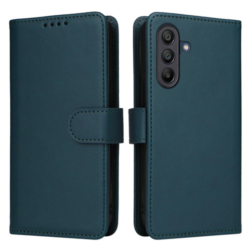 Samsung Galaxy A17 5G BETOPNICE BN-005 2 in 1 Detachable Imitate Genuine Leather Phone Case - Blue