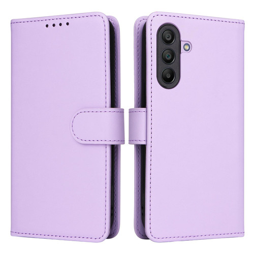 Samsung Galaxy A17 5G BETOPNICE BN-005 2 in 1 Detachable Imitate Genuine Leather Phone Case - Light Purple