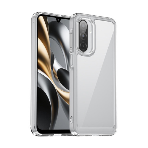 Samsung Galaxy A17 5G Colorful Series Acrylic Hybrid TPU Phone Case - Transparent