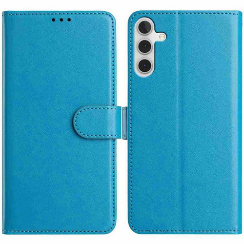 Samsung Galaxy A17 5G Lambskin 8-card Slot Leather Phone Case - Light Blue