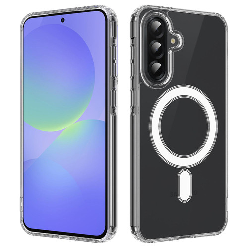 Samsung Galaxy A17 5G MagSafe Magnetic Acrylic TPU Phone Case - Transparent