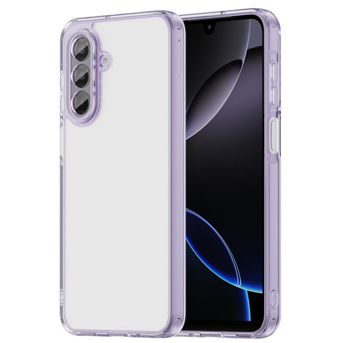 Samsung Galaxy A17 5G PC Hybrid TPU Airbag Shockproof Phone Case - Transparent Purple