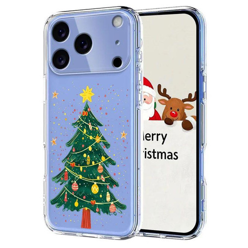 iPhone 17 Pro Max Christmas-themed Printed TPU Phone Case - Christmas Tree