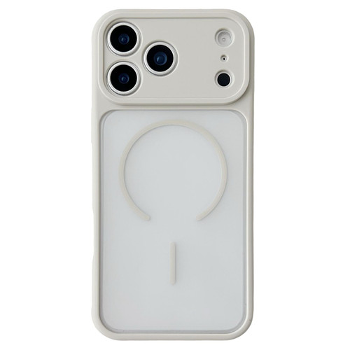iPhone 17 Pro Max Cooling Skin Feel Magnetic Phone Case - White