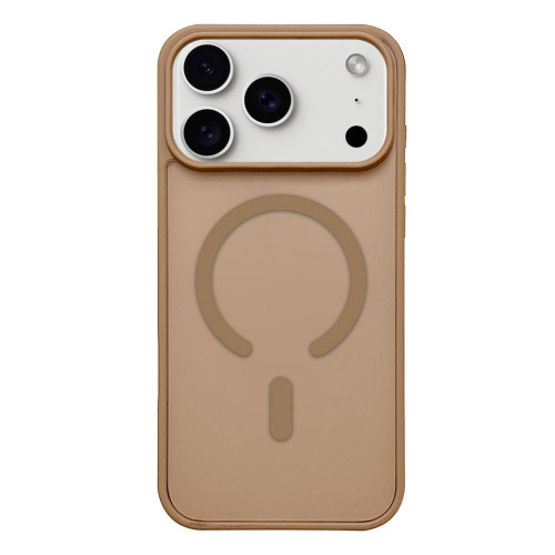 iPhone 17 Pro Max Frosted Skin Feel MagSafe Phone Case - Desert Gold