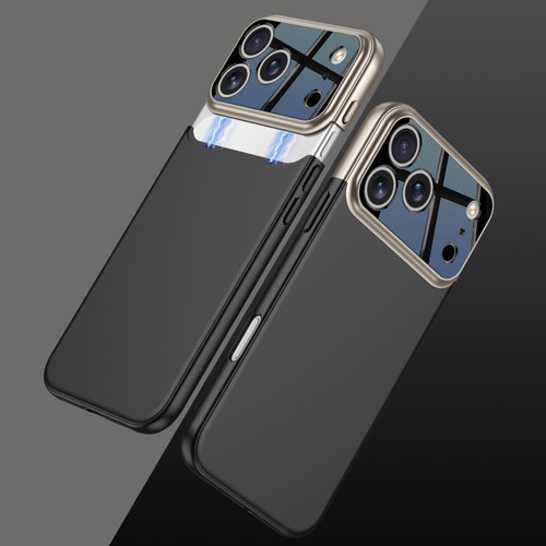 iPhone 17 Pro Max GKK Color Master Splicing Phone Case - Grey Black