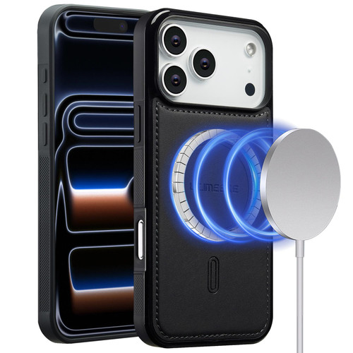 iPhone 17 Pro Max LC.IMEEKE L6 Series MagSafe Magnetic Phone Case - Black