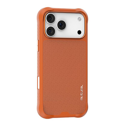 iPhone 17 Pro Max Mutural Honored Armor Series TPU Magnetic MagSafe Phone Case - Orange